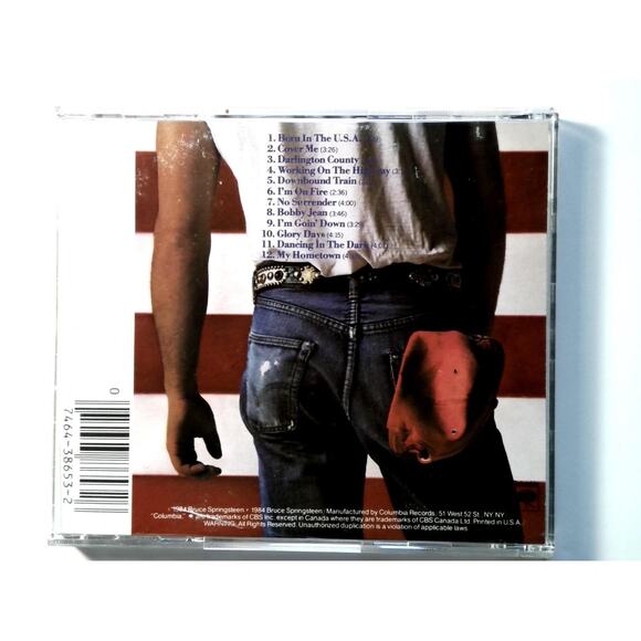Born in the U.S.A. by Bruce Springsteen (CD, Jun-1984, Columbia (USA)) Pop Rock - Picture 2 of 3